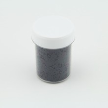 Paillettes Noire - 1,6mm - 40 ml pour Plastique liquide