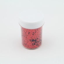 Paillettes Rouge - 1mm - 40 ml pour Plastique liquide